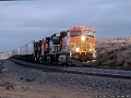 BNSF 7681 at Grants, NM in March 2005